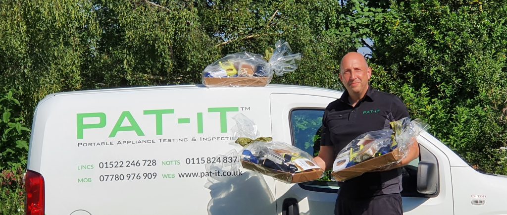 PAT-iT engineer with the company van